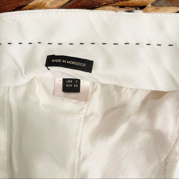 Massimo Dutti Stripe straight leg pants size 2 - Picture 8 of 10